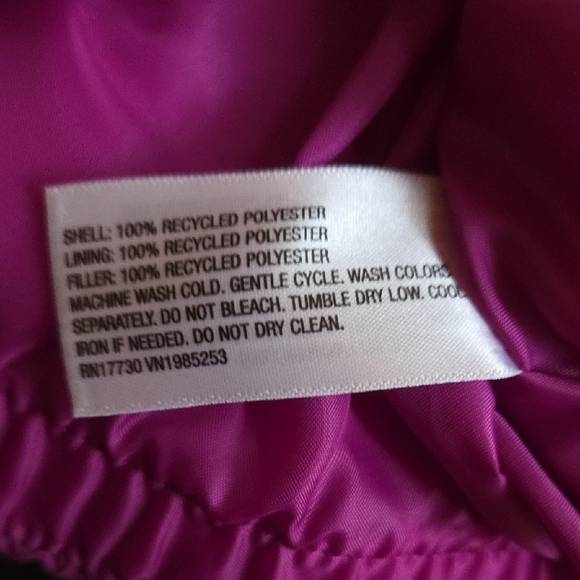 Purple Puffer Vest - Picture 5 of 5